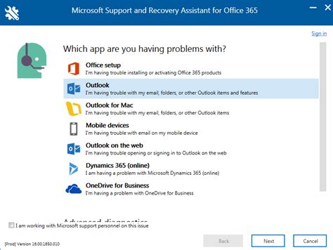 Office activation with Microsoft Support and Recovery Assistant .